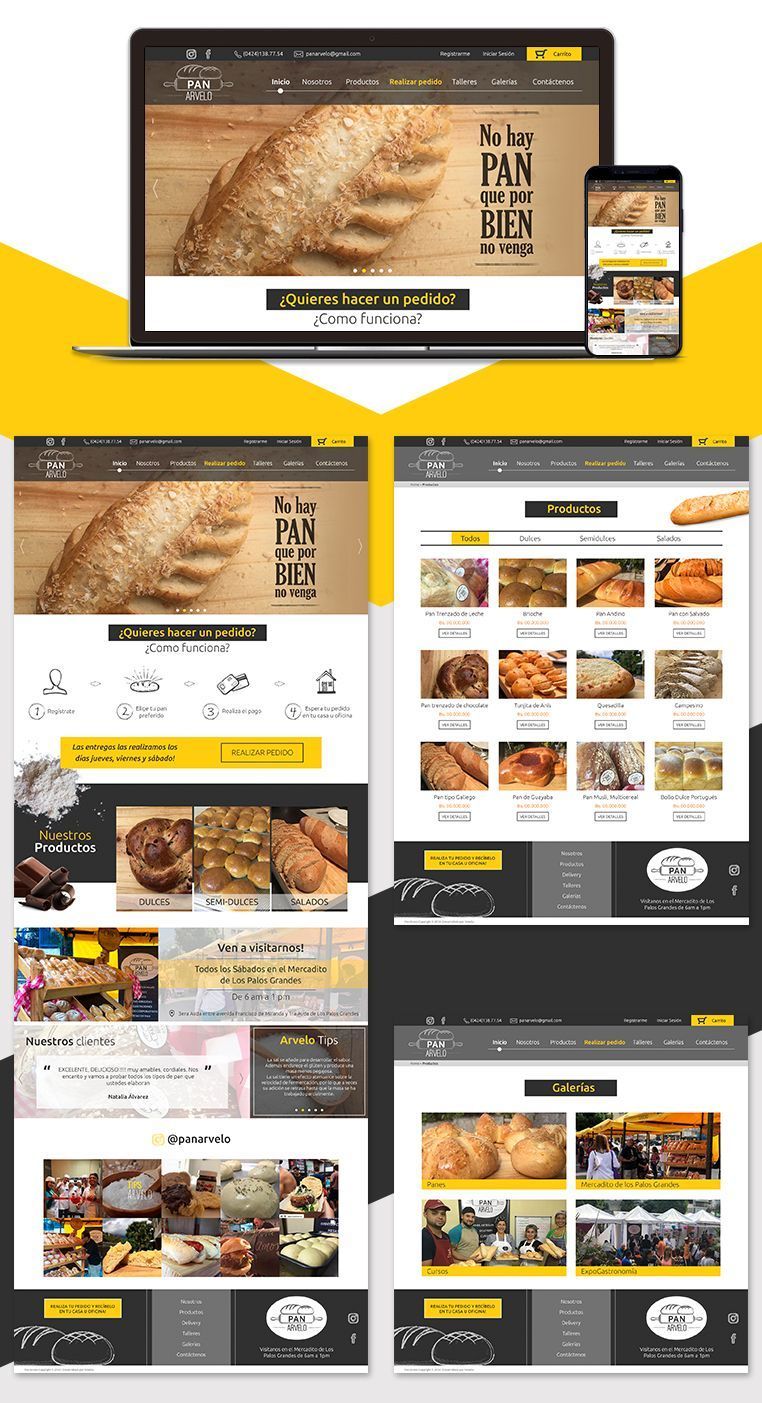 Desarrollo Web Pan Arvelo