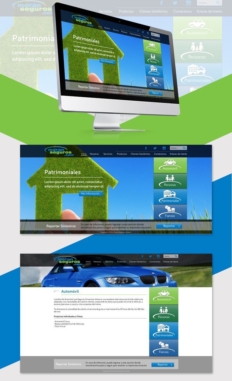 Desarrollo Web Moran Seguros